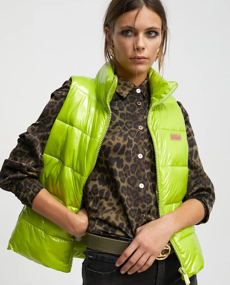 Lola Casademunt Cropped puffer gilet